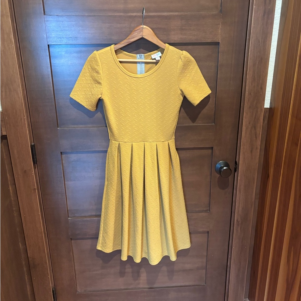 LuLaRoe Yellow Women’s Dress